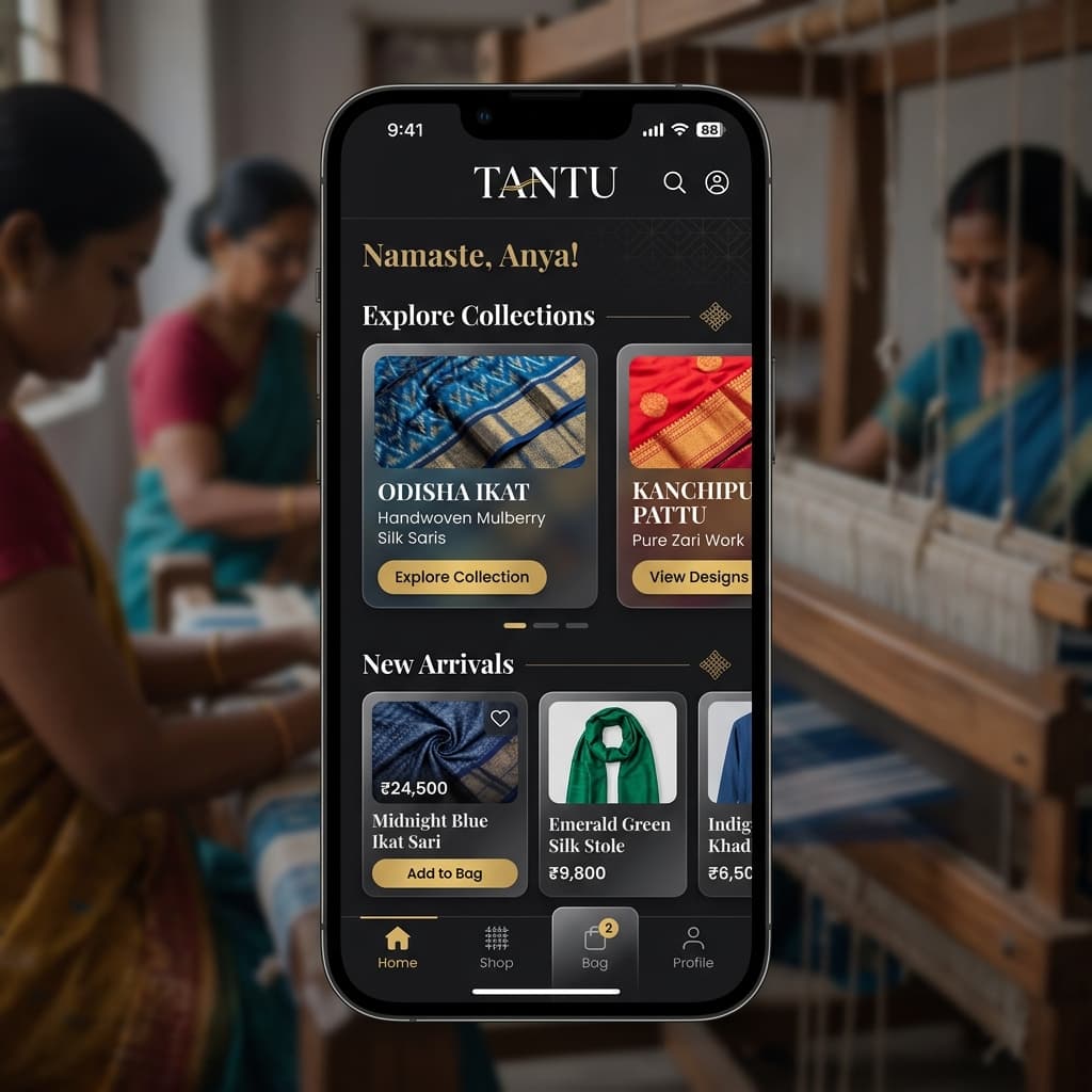 Handloom Ecommerce App