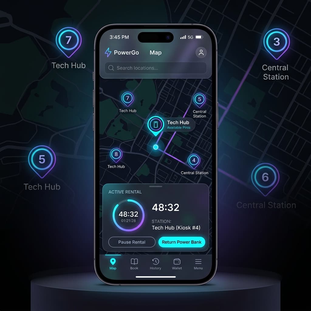 Power Bank Rental Platform